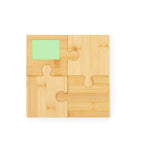 Mizar Bamboo Coasters - Eco-Friendly Puzzle Set of 4