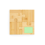 Mizar Bamboo Coasters - Eco-Friendly Puzzle Set of 4