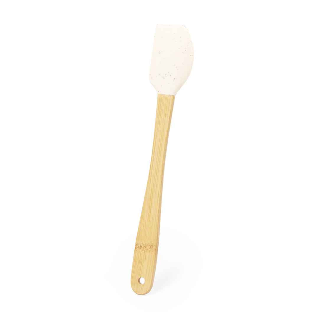 Aloria Kitchen Spatula – Durable Bamboo Handle with Silicone End