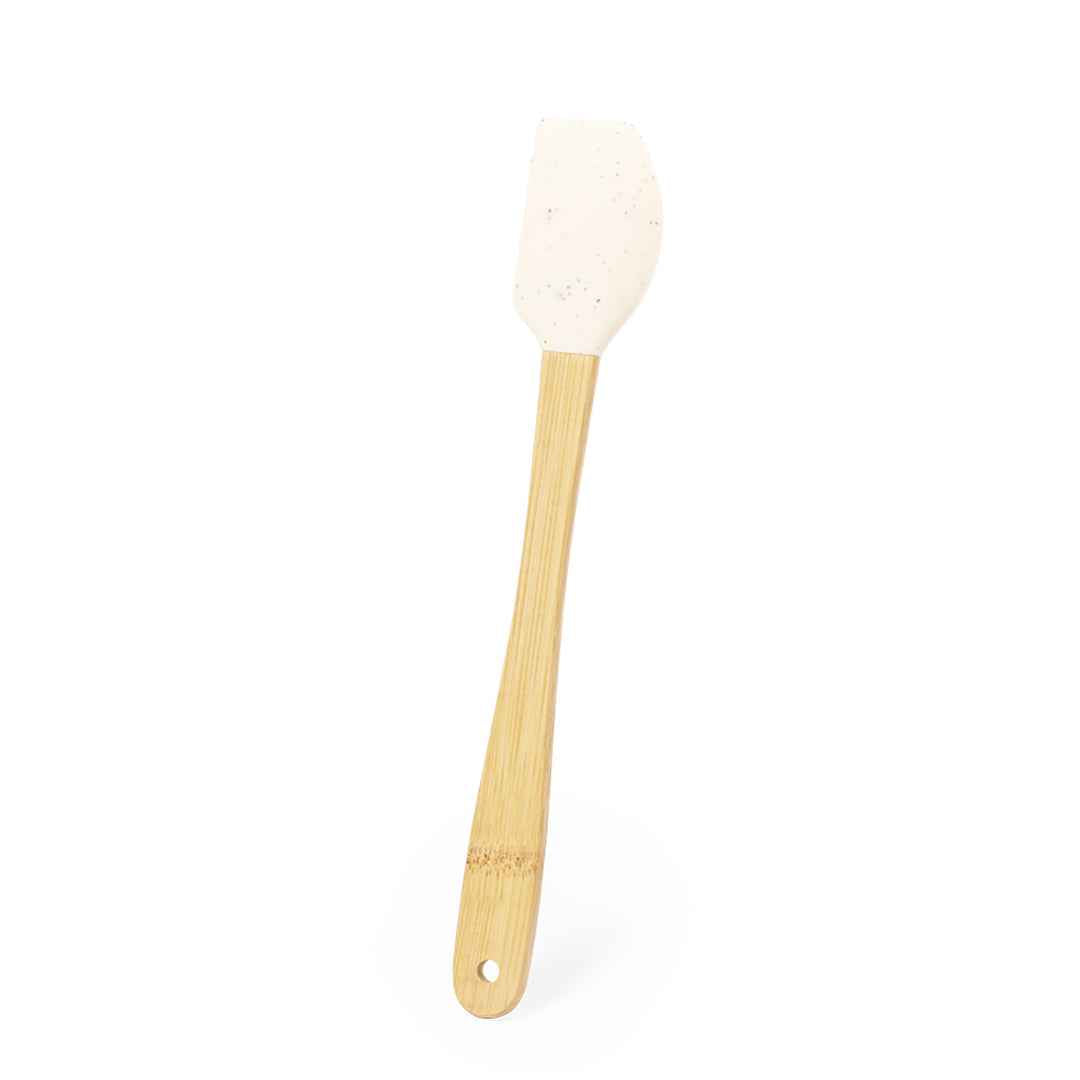 Aloria Kitchen Spatula – Durable Bamboo Handle with Silicone End