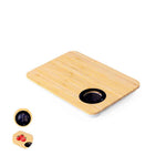 Mentina Bamboo Cutting Board with Digital Scale – Sustainable Kitchen Essential