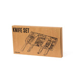 Bergin Knife Set – Quality Wooden and Stainless Steel Knives from Fou Tees Ireland