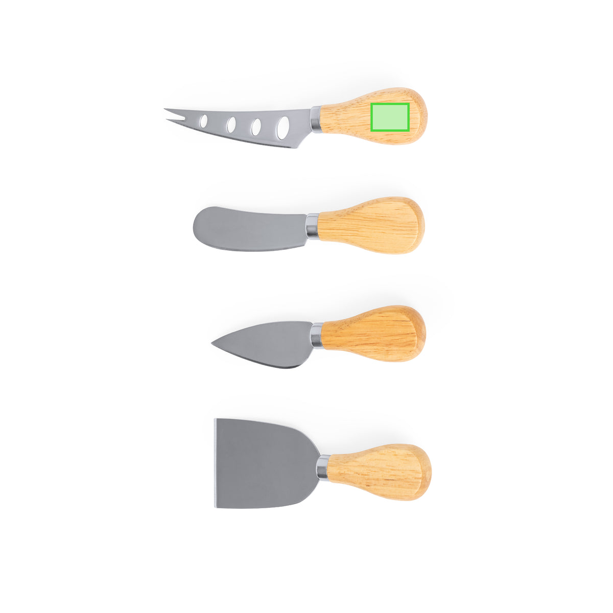 Kubin Cheese Set – Stylish Wooden Cheese Utensils in Recycled Packaging