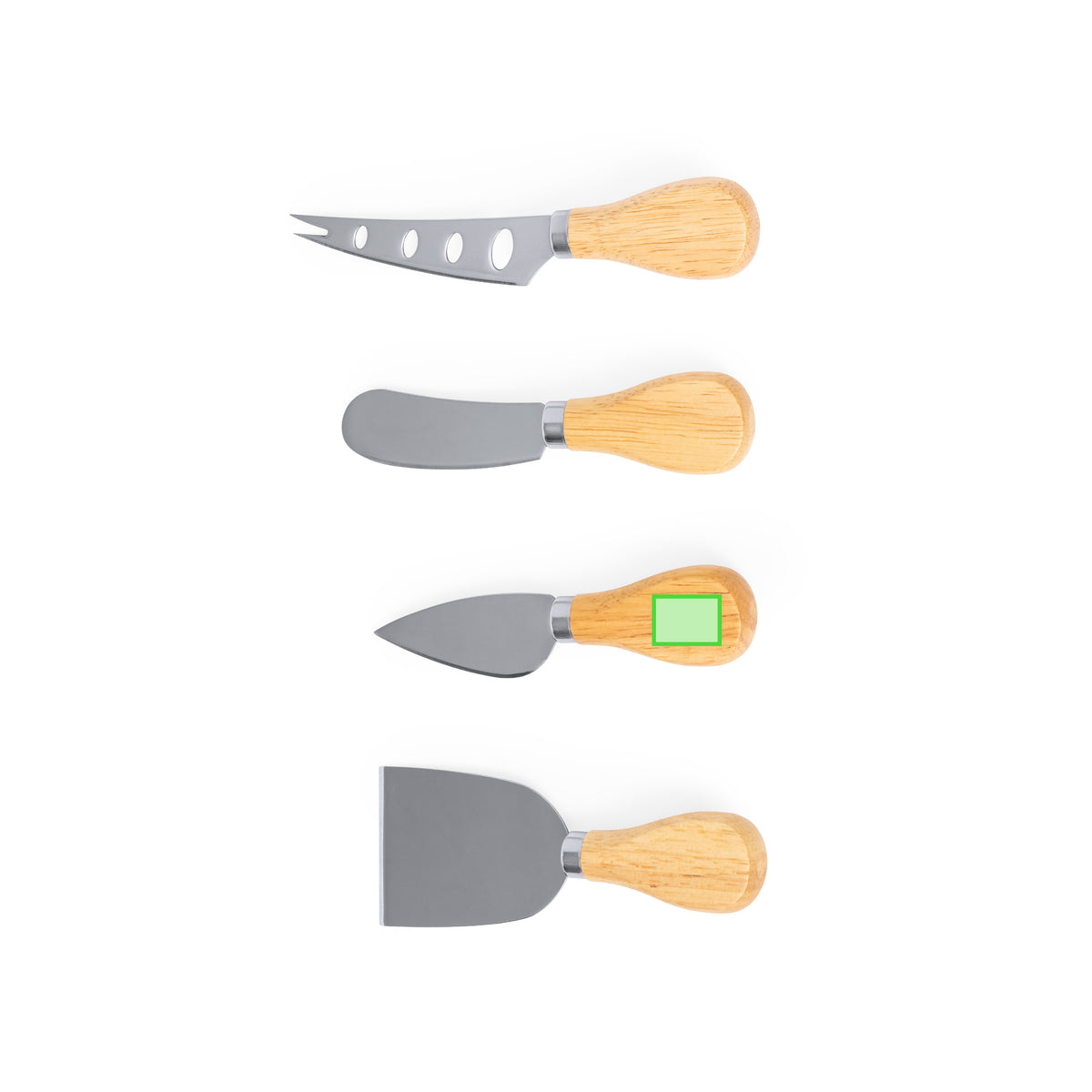 Kubin Cheese Set – Stylish Wooden Cheese Utensils in Recycled Packaging