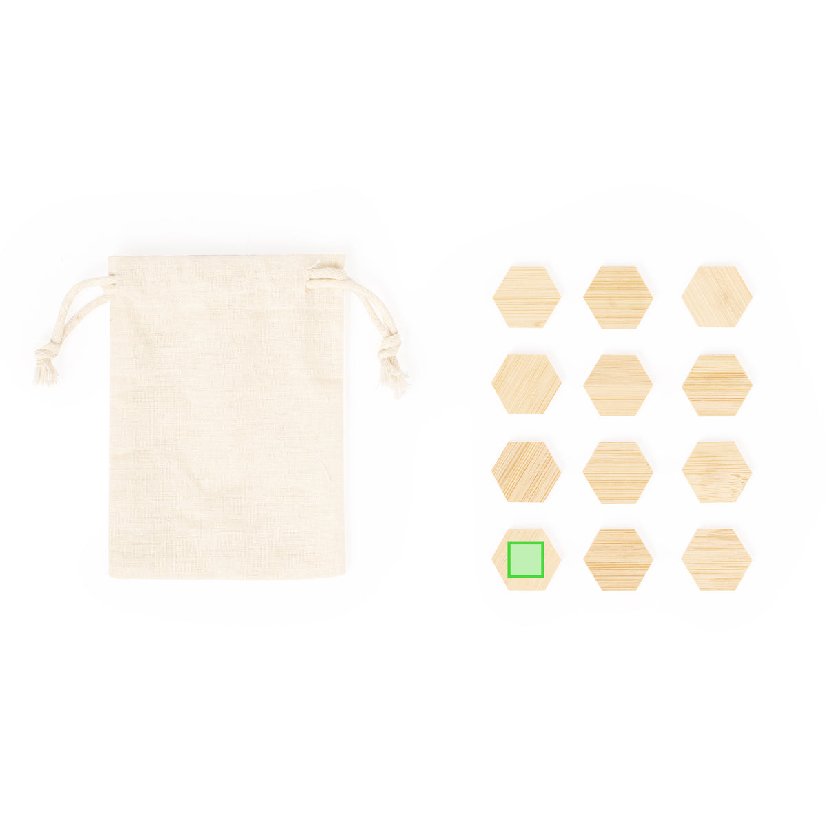 Lirix Bamboo Magnet Set – Sustainable and Practical Note Holders