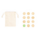 Lirix Bamboo Magnet Set – Sustainable and Practical Note Holders