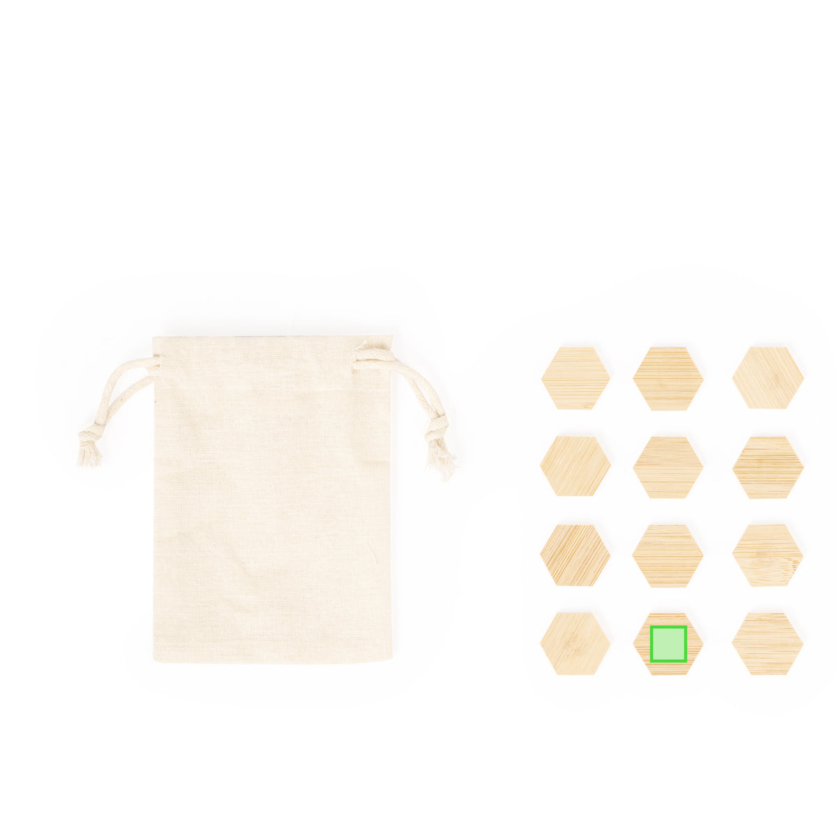 Lirix Bamboo Magnet Set – Sustainable and Practical Note Holders