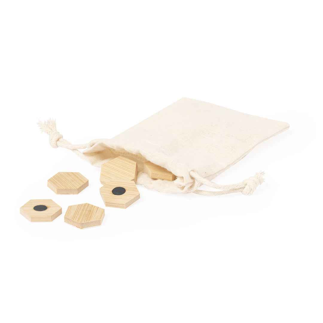 Lirix Bamboo Magnet Set – Sustainable and Practical Note Holders