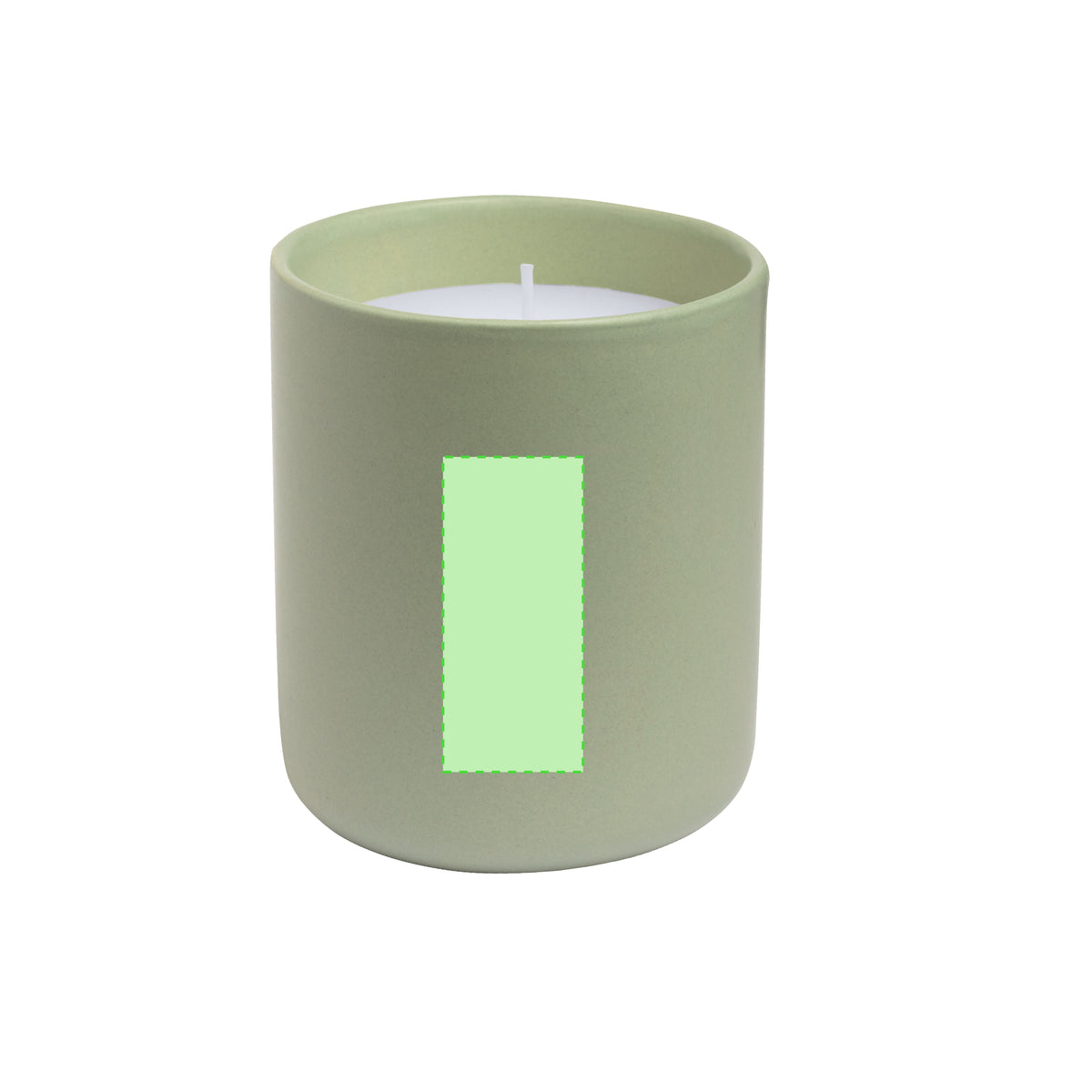 Elora Scented Candle – Elegant Vanilla Scented Ceramic Candle