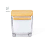Saffron Scented Candle – Natural Bamboo Lid Candle for Bulk Orders
