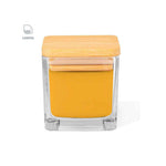 Saffron Scented Candle – Natural Bamboo Lid Candle for Bulk Orders