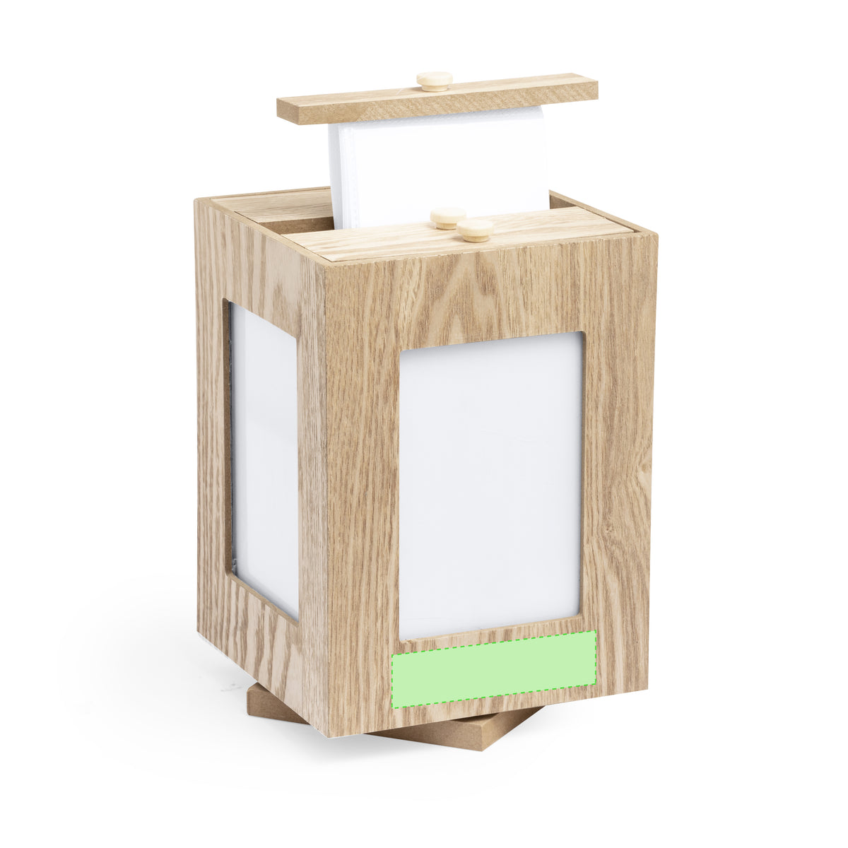 Vesper Wooden Photo Frame – Unique Rotating Cube Design