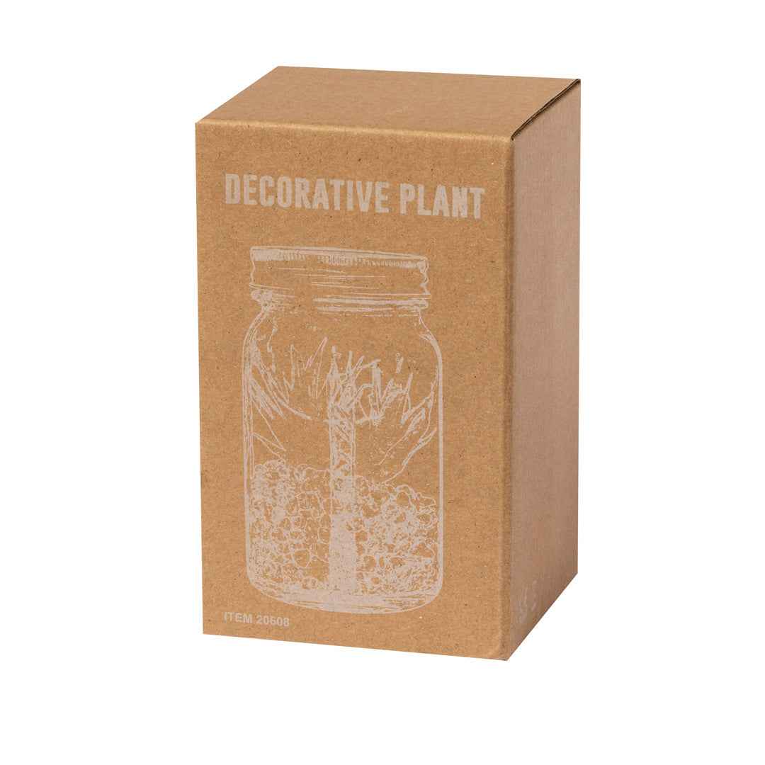 Kyala Decorative Plant – Elegant LED-lit Glass Ornament for Businesses and Events