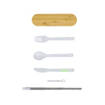 Milner Cutlery Set – Sustainable Bamboo & PP Utensils for Bulk Orders