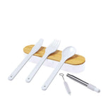 Milner Cutlery Set – Sustainable Bamboo & PP Utensils for Bulk Orders