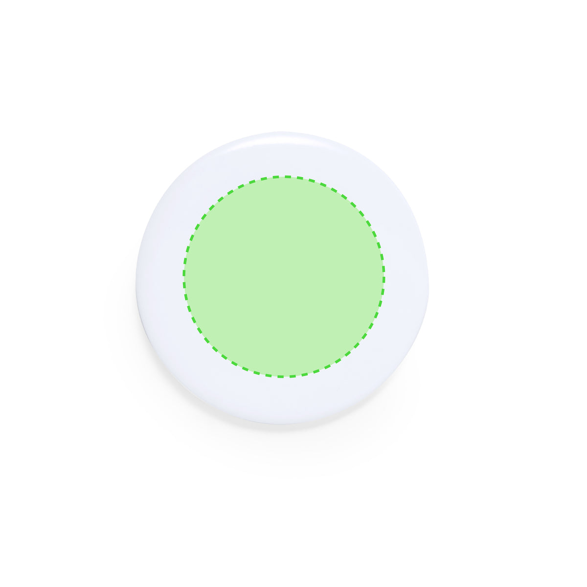 Suju White Pin – Customisable Promotional Accessory for Irish Businesses