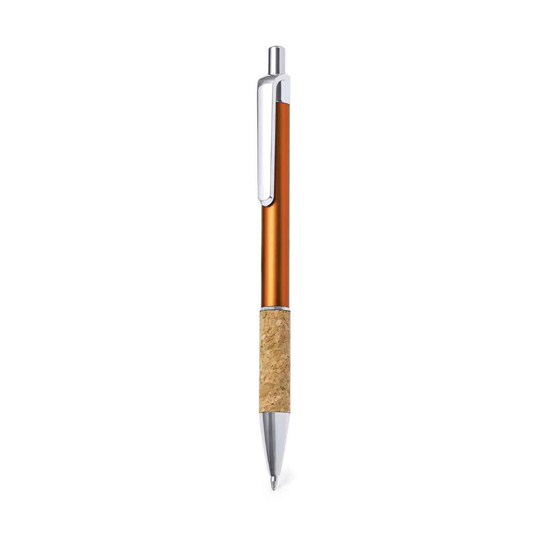 Zenet Sustainable Ball Pen – Cork and Aluminium Design