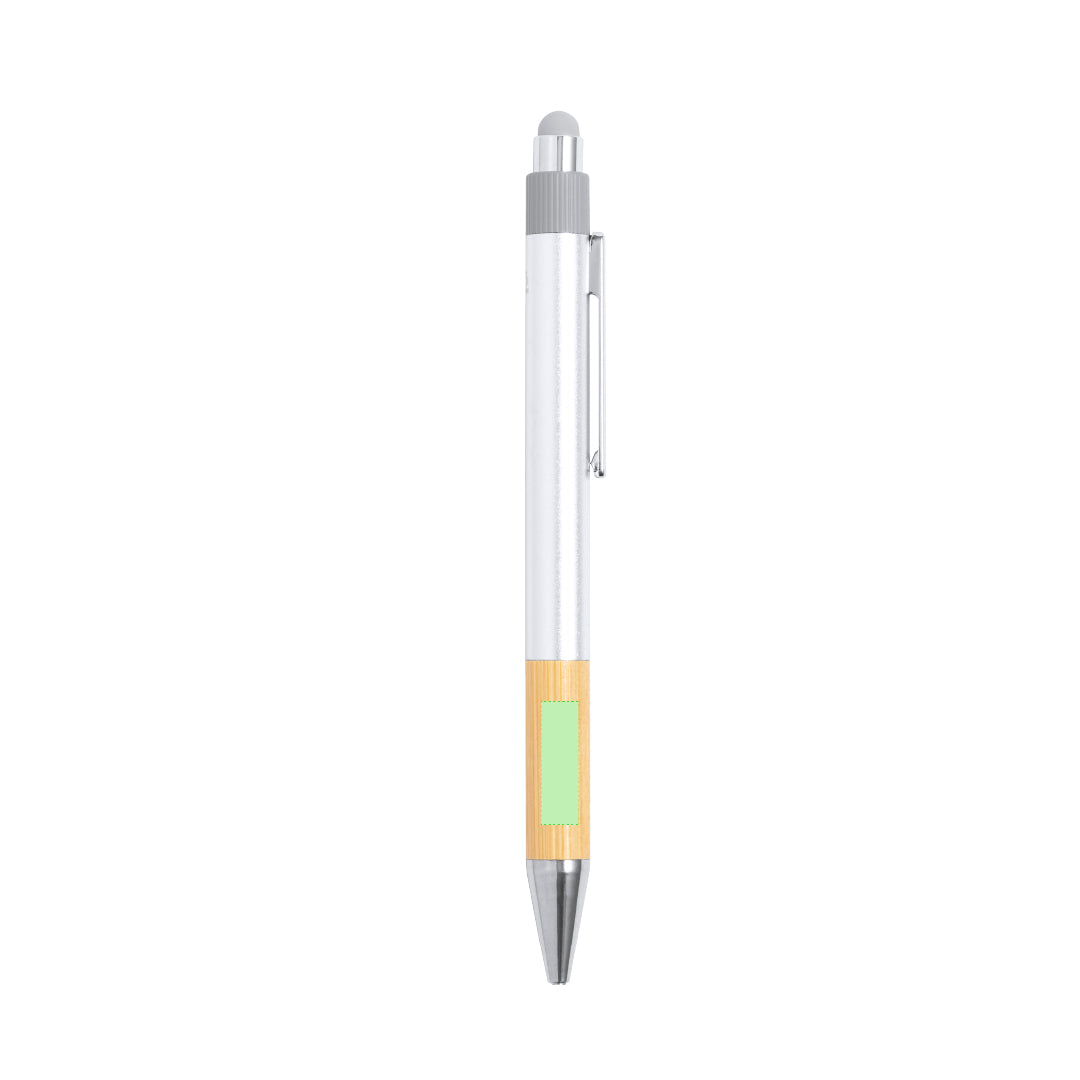 Deimox Recycled Aluminium and Bamboo Pen – Sustainable Writing Solution