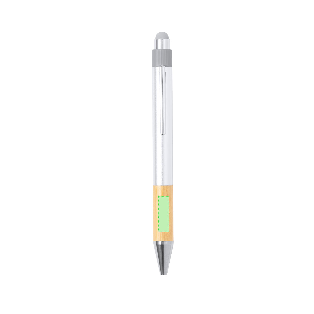 Deimox Recycled Aluminium and Bamboo Pen – Sustainable Writing Solution