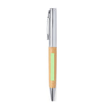 Gutier Bamboo and Metal Ball Pen - Sustainable Elegance for Bulk Orders