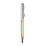 Gutier Bamboo and Metal Ball Pen - Sustainable Elegance for Bulk Orders