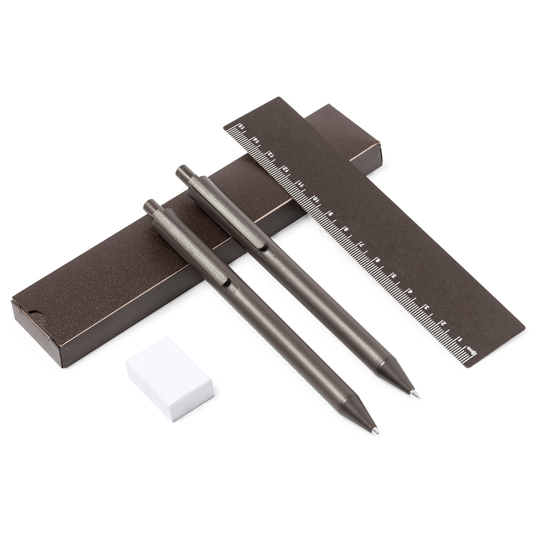 Proston Coffee Fibre Pen and Pencil Set – Sustainable Writing Tools from Fou Tees Ireland