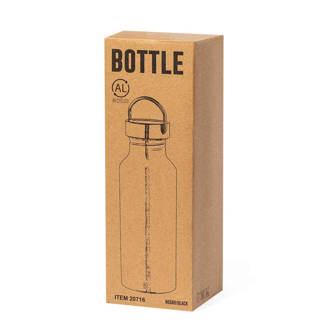 Zandor Recycled Aluminium Bottle - Sustainable Promotional Drinkware