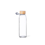 Toniox Sustainable Glass Bottle with Bamboo Cap – Ideal for Bulk Orders