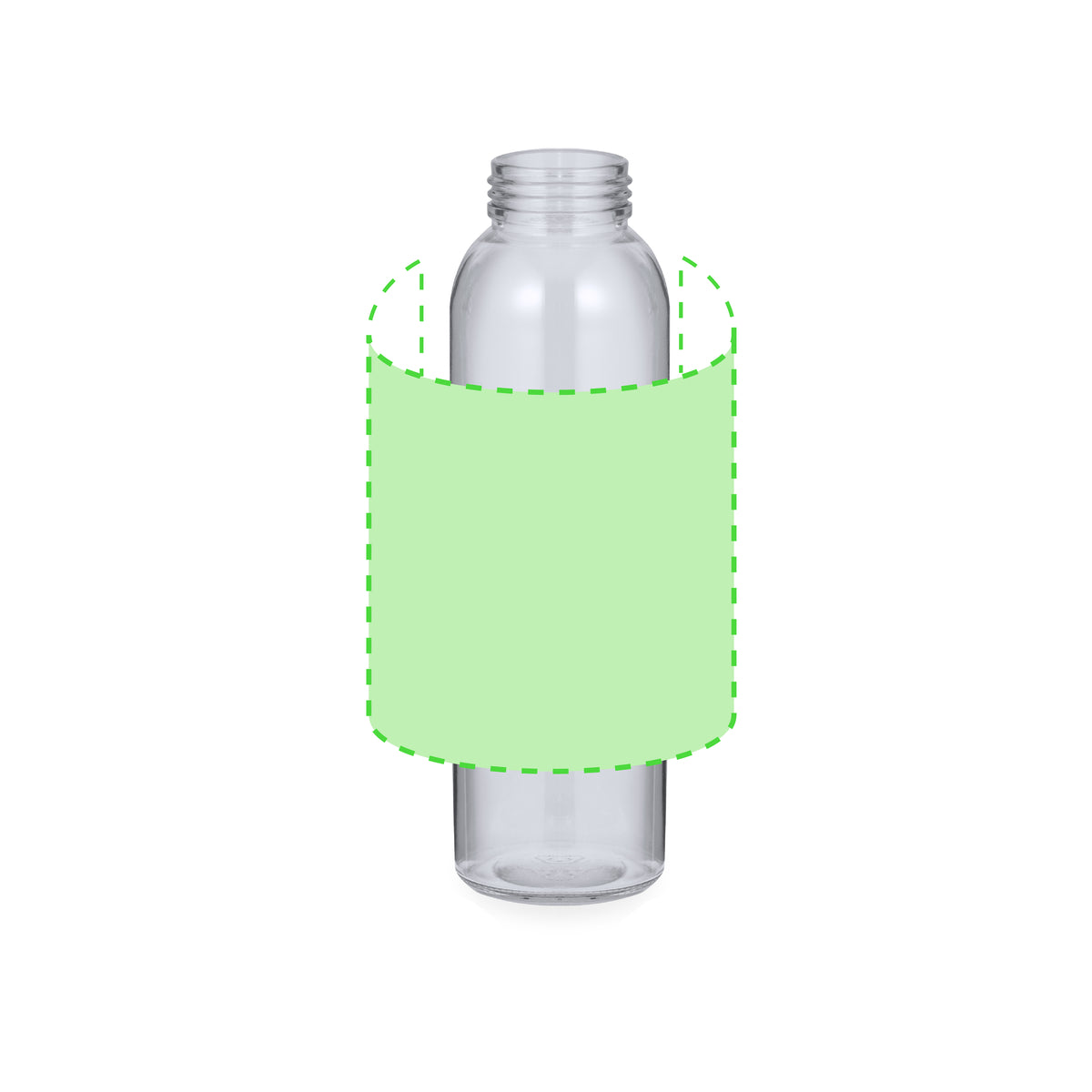 Venen Glass Bottle - Practical and Stylish 500 ml Drinkware