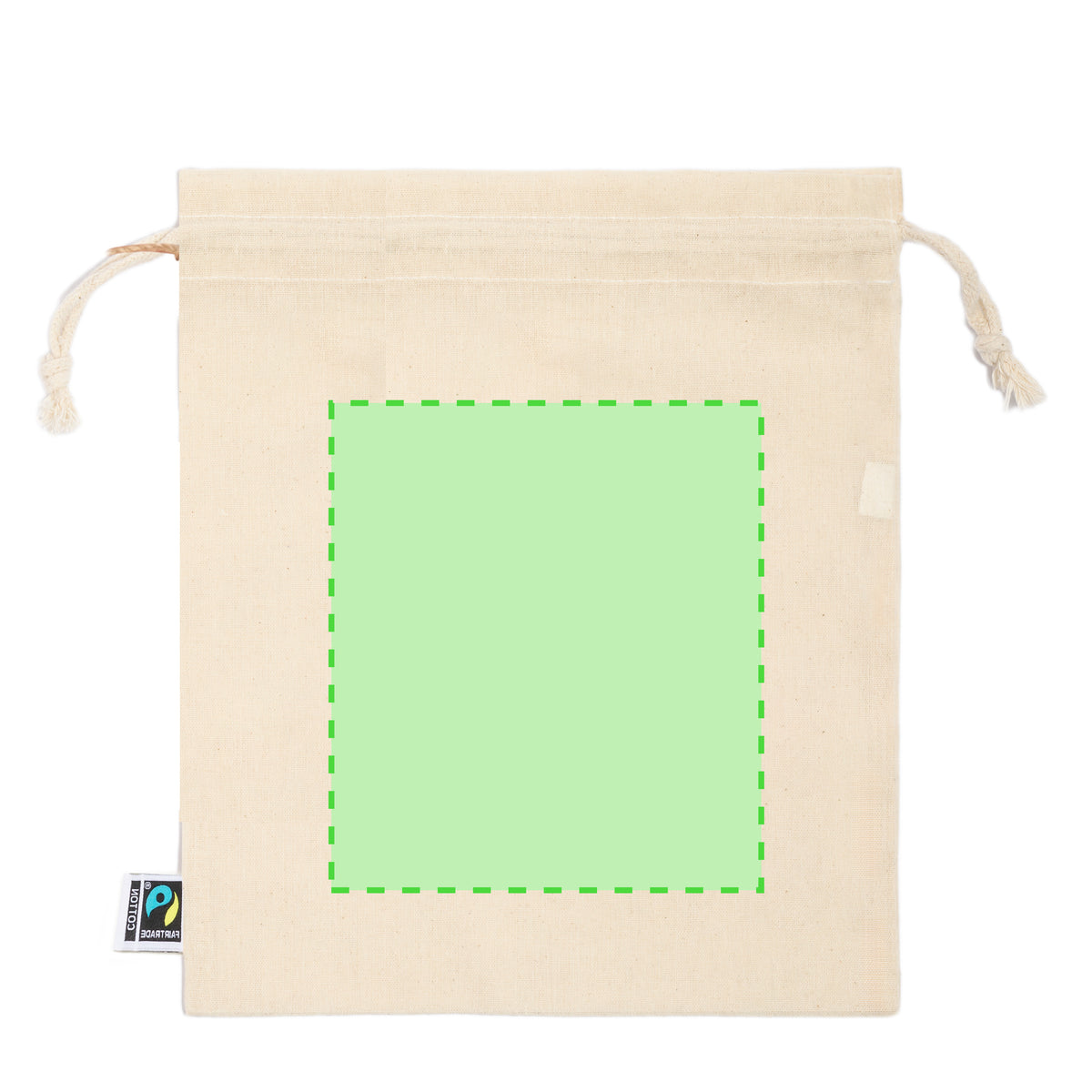 Kaiki Fairtrade Bag – Sustainable Cotton Drawstring Bags by Fou Tees Ireland