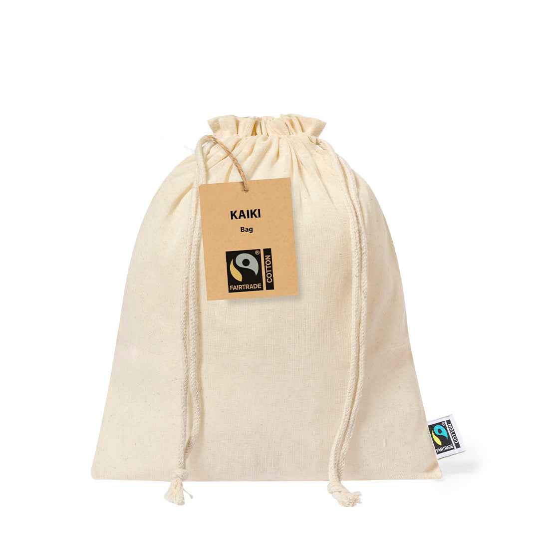 Kaiki Fairtrade Bag – Sustainable Cotton Drawstring Bags by Fou Tees Ireland