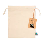 Lovan Fairtrade Cotton Drawstring Bag – Sustainable Packaging for Irish Businesses