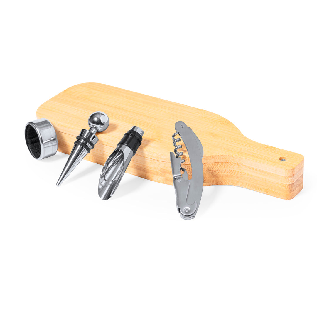 Darini Bamboo Wine Set – Elegant Sustainable Wine Accessories