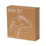 Albion Wine Set – Elegant PU Leather Wine Accessories