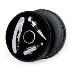Albion Wine Set – Elegant PU Leather Wine Accessories