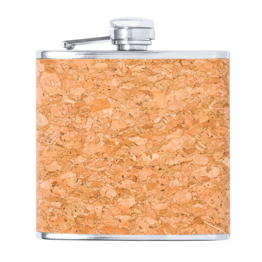 Grotan Flask – Natural Cork and Stainless Steel Drinkware from Fou Tees Ireland