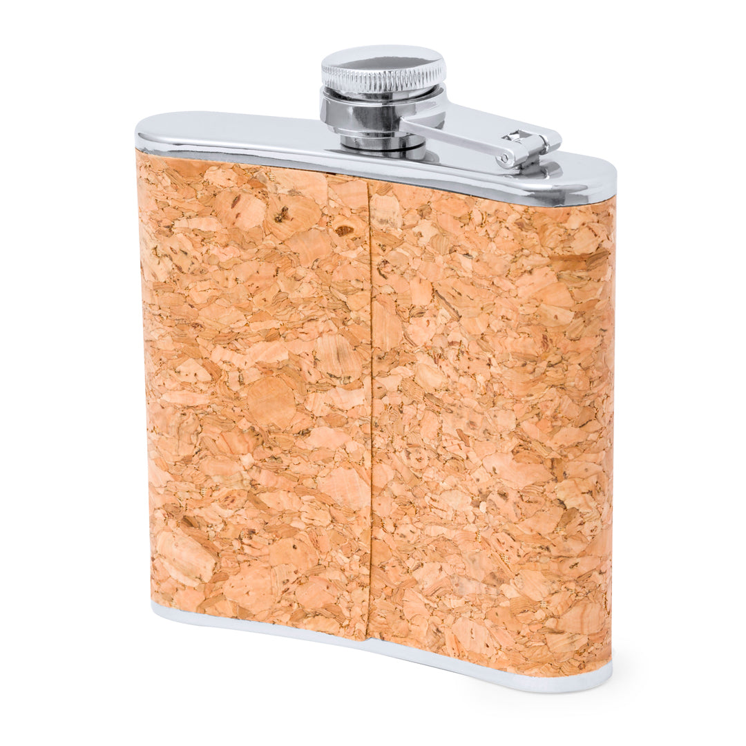 Grotan Flask – Natural Cork and Stainless Steel Drinkware from Fou Tees Ireland