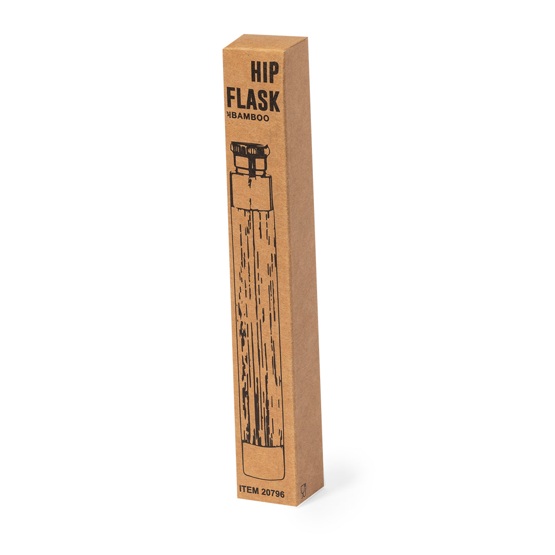 Zentia Bamboo Flask – Eco-Friendly Drinkware for Irish Businesses