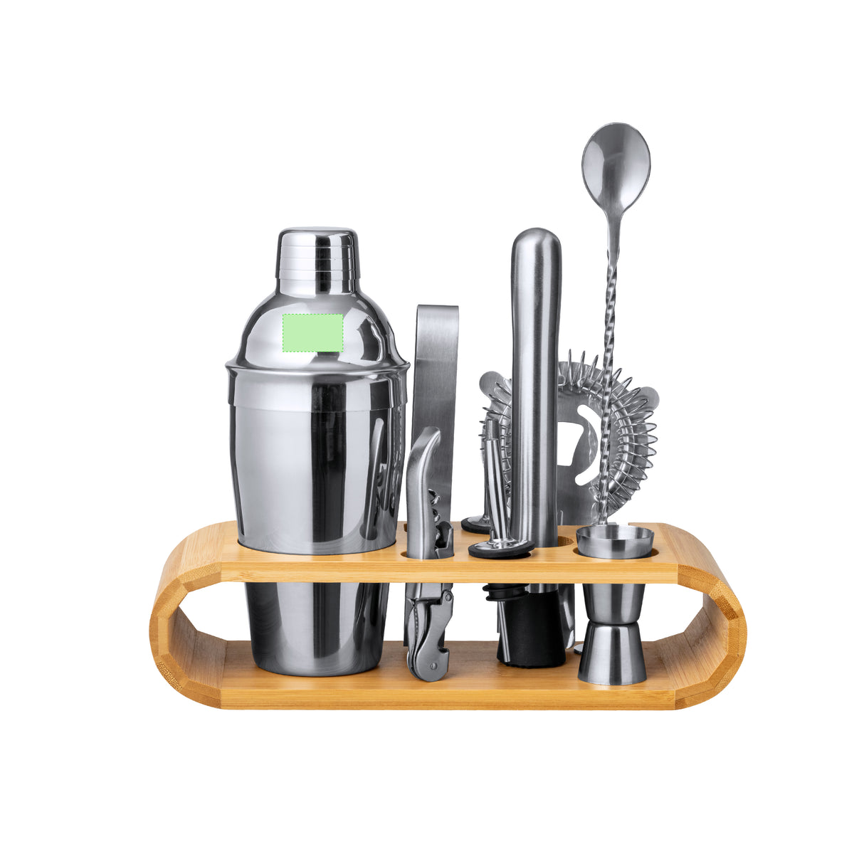 Hunton Stainless Steel Cocktail Set – Elegant Bar Accessory from Fou Tees Ireland