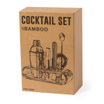 Hunton Stainless Steel Cocktail Set – Elegant Bar Accessory from Fou Tees Ireland