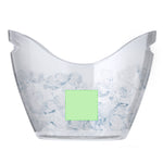 Aretha Transparent Ice Bucket – Stylish and Durable Drink Accessory