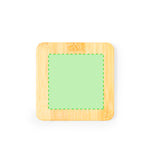 Lestral Bamboo Coaster with Bottle Opener – Practical and Sustainable