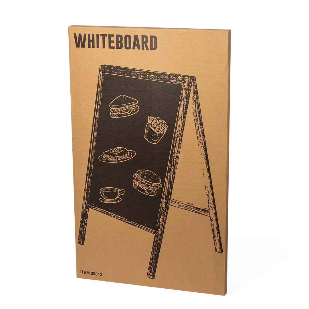 Leward Wooden Blackboard – Multipurpose Foldable Blackboard for Business and Events
