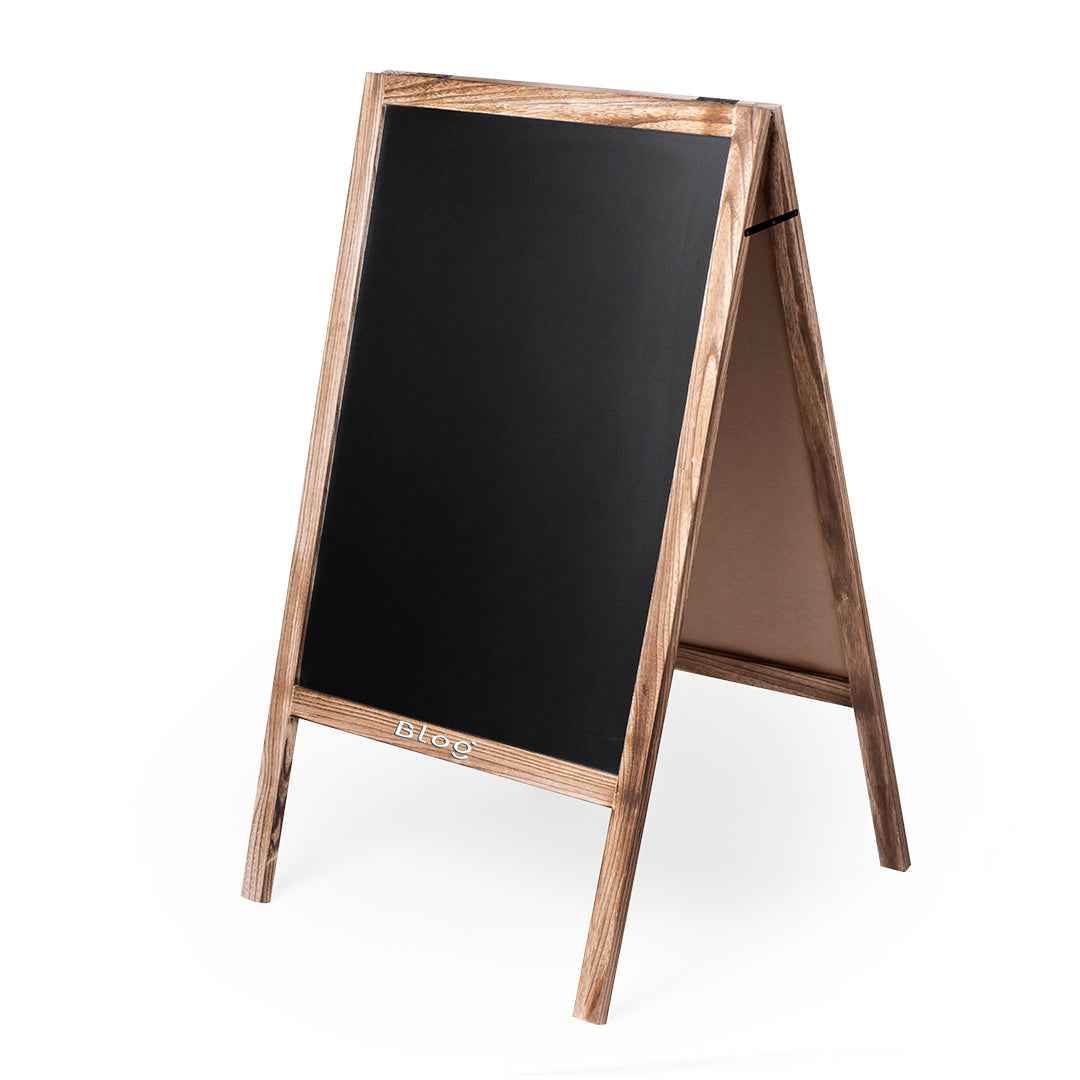 Leward Wooden Blackboard – Multipurpose Foldable Blackboard for Business and Events