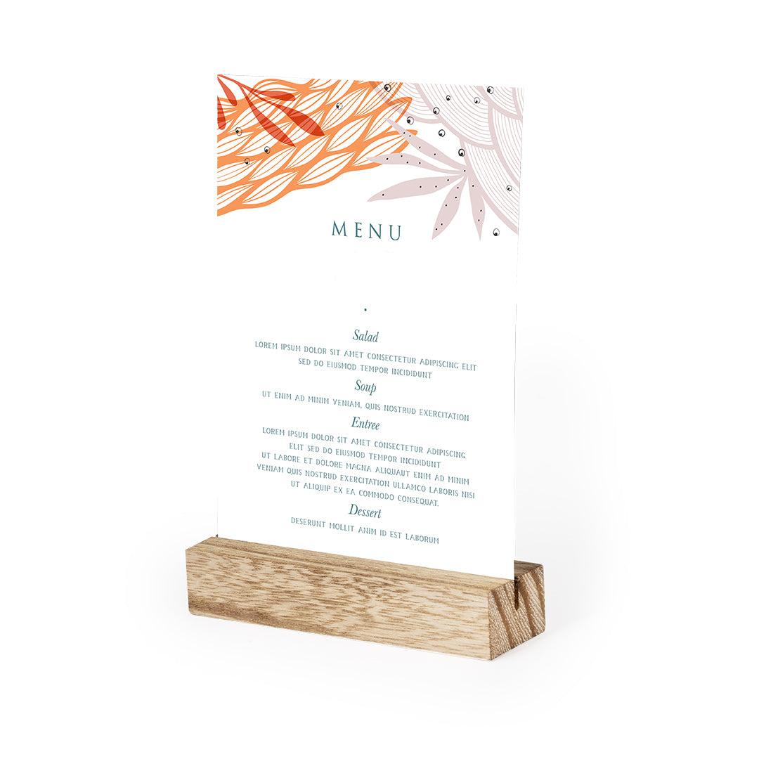 Keil Wooden Document Holder for Businesses and Events