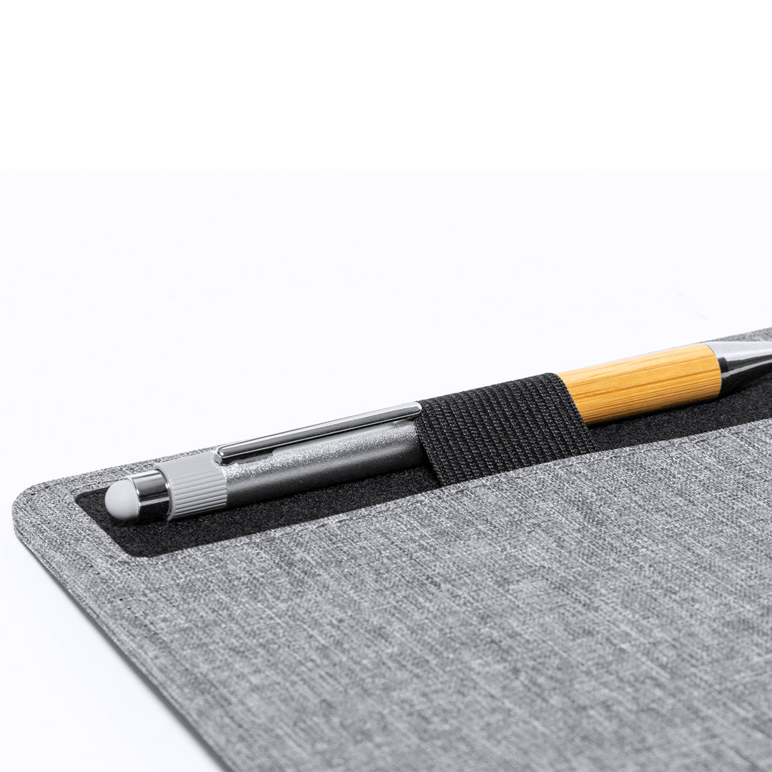 Deuz Wireless Charging Mouse Pad - Sustainable Office Accessory from Fou Tees Ireland