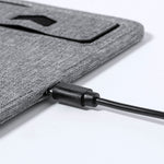 Deuz Wireless Charging Mouse Pad - Sustainable Office Accessory from Fou Tees Ireland