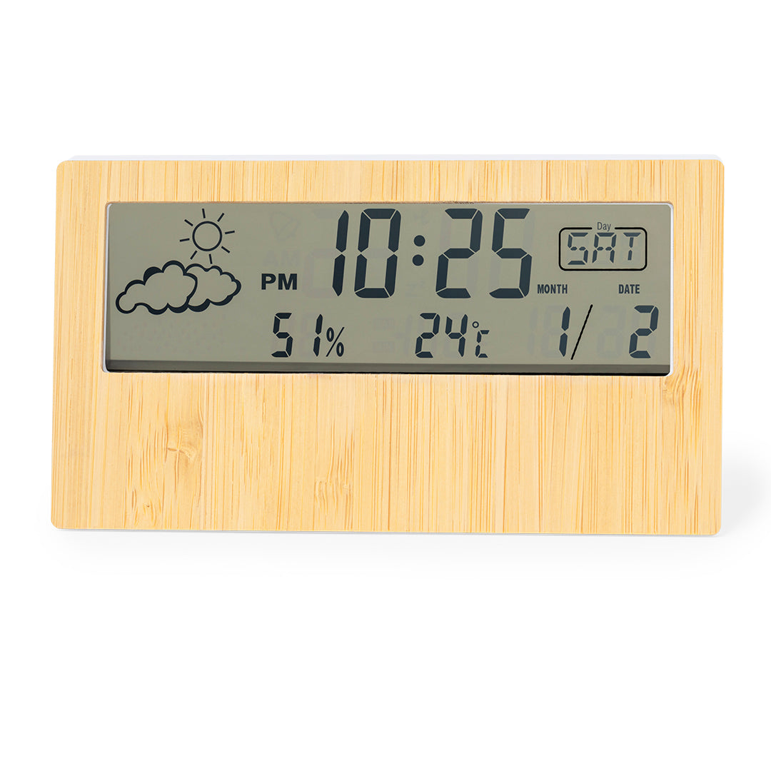 Roamer Bamboo Weather Station – Sustainable and Stylish Timepiece
