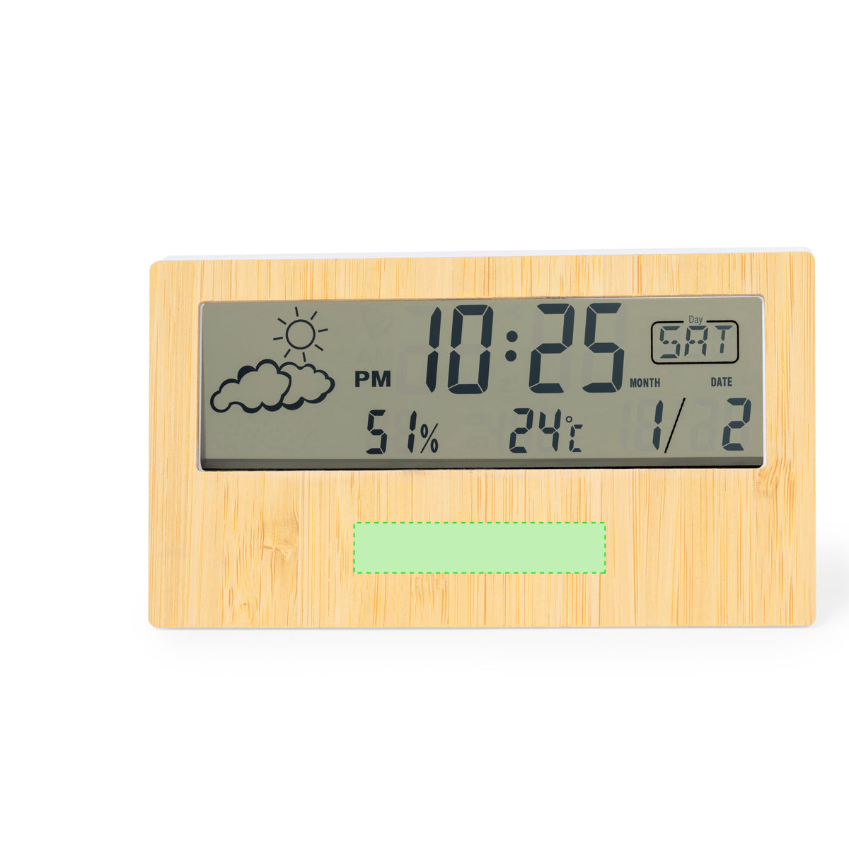 Roamer Bamboo Weather Station – Sustainable and Stylish Timepiece