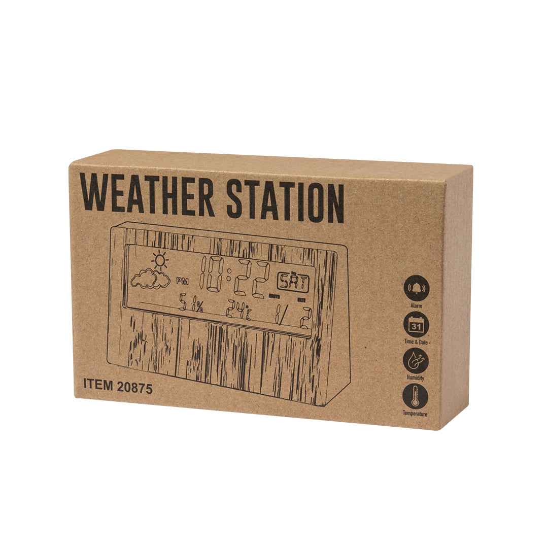 Roamer Bamboo Weather Station – Sustainable and Stylish Timepiece